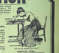 An illustration from Thrilling Life Stories for the Masses (1892)