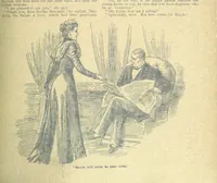 An illustration from Thrilling Life Stories for the Masses (1892)