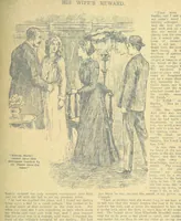An illustration from Thrilling Life Stories for the Masses (1892)