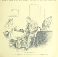 An illustration from Thrilling Life Stories for the Masses (1892)