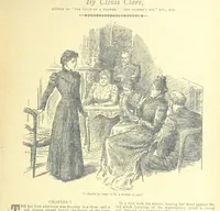 An illustration from Thrilling Life Stories for the Masses (1892)