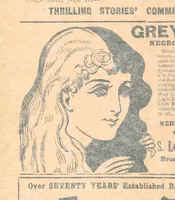 An illustration from Thrilling Life Stories for the Masses (1892)