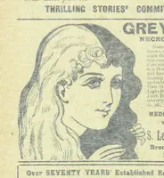 An illustration from Thrilling Life Stories for the Masses (1892)