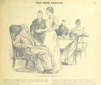 An illustration from Thrilling Life Stories for the Masses (1892)