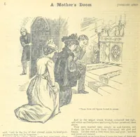 An illustration from Thrilling Life Stories for the Masses (1892)