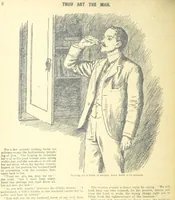 An illustration from Thrilling Life Stories for the Masses (1892)