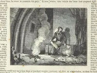 An illustration from Tales of Shipwrecks and Adventures at Sea: ... with celebrated voyages, amusing tales ... and ... anecdotes. Illustrated with ... engravings ... Edited by J. L. No. 1-59 (1846)