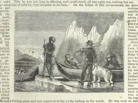 An illustration from Tales of Shipwrecks and Adventures at Sea: ... with celebrated voyages, amusing tales ... and ... anecdotes. Illustrated with ... engravings ... Edited by J. L. No. 1-59 (1846)