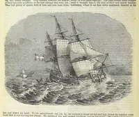 An illustration from Tales of Shipwrecks and Adventures at Sea: ... with celebrated voyages, amusing tales ... and ... anecdotes. Illustrated with ... engravings ... Edited by J. L. No. 1-59 (1846)