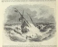 An illustration from Tales of Shipwrecks and Adventures at Sea: ... with celebrated voyages, amusing tales ... and ... anecdotes. Illustrated with ... engravings ... Edited by J. L. No. 1-59 (1846)