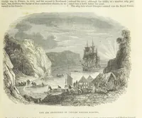 An illustration from Tales of Shipwrecks and Adventures at Sea: ... with celebrated voyages, amusing tales ... and ... anecdotes. Illustrated with ... engravings ... Edited by J. L. No. 1-59 (1846)