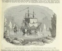 An illustration from Tales of Shipwrecks and Adventures at Sea: ... with celebrated voyages, amusing tales ... and ... anecdotes. Illustrated with ... engravings ... Edited by J. L. No. 1-59 (1846)