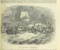 An illustration from Tales of Shipwrecks and Adventures at Sea: ... with celebrated voyages, amusing tales ... and ... anecdotes. Illustrated with ... engravings ... Edited by J. L. No. 1-59 (1846)
