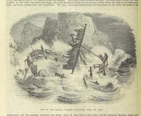 An illustration from Tales of Shipwrecks and Adventures at Sea: ... with celebrated voyages, amusing tales ... and ... anecdotes. Illustrated with ... engravings ... Edited by J. L. No. 1-59 (1846)