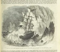 An illustration from Tales of Shipwrecks and Adventures at Sea: ... with celebrated voyages, amusing tales ... and ... anecdotes. Illustrated with ... engravings ... Edited by J. L. No. 1-59 (1846)