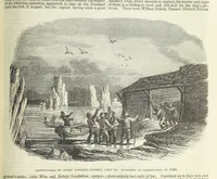 An illustration from Tales of Shipwrecks and Adventures at Sea: ... with celebrated voyages, amusing tales ... and ... anecdotes. Illustrated with ... engravings ... Edited by J. L. No. 1-59 (1846)