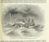 An illustration from Tales of Shipwrecks and Adventures at Sea: ... with celebrated voyages, amusing tales ... and ... anecdotes. Illustrated with ... engravings ... Edited by J. L. No. 1-59 (1846)