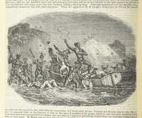 An illustration from Tales of Shipwrecks and Adventures at Sea: ... with celebrated voyages, amusing tales ... and ... anecdotes. Illustrated with ... engravings ... Edited by J. L. No. 1-59 (1846)