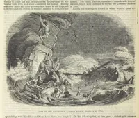 An illustration from Tales of Shipwrecks and Adventures at Sea: ... with celebrated voyages, amusing tales ... and ... anecdotes. Illustrated with ... engravings ... Edited by J. L. No. 1-59 (1846)