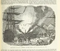 An illustration from Tales of Shipwrecks and Adventures at Sea: ... with celebrated voyages, amusing tales ... and ... anecdotes. Illustrated with ... engravings ... Edited by J. L. No. 1-59 (1846)
