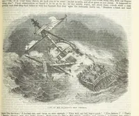 An illustration from Tales of Shipwrecks and Adventures at Sea: ... with celebrated voyages, amusing tales ... and ... anecdotes. Illustrated with ... engravings ... Edited by J. L. No. 1-59 (1846)