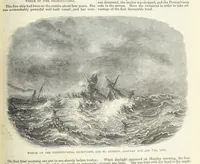 An illustration from Tales of Shipwrecks and Adventures at Sea: ... with celebrated voyages, amusing tales ... and ... anecdotes. Illustrated with ... engravings ... Edited by J. L. No. 1-59 (1846)