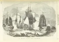 An illustration from Tales of Shipwrecks and Adventures at Sea: ... with celebrated voyages, amusing tales ... and ... anecdotes. Illustrated with ... engravings ... Edited by J. L. No. 1-59 (1846)