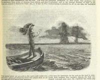 An illustration from Tales of Shipwrecks and Adventures at Sea: ... with celebrated voyages, amusing tales ... and ... anecdotes. Illustrated with ... engravings ... Edited by J. L. No. 1-59 (1846)