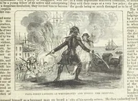 An illustration from Tales of Shipwrecks and Adventures at Sea: ... with celebrated voyages, amusing tales ... and ... anecdotes. Illustrated with ... engravings ... Edited by J. L. No. 1-59 (1846)