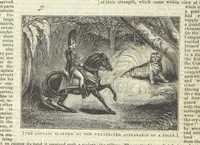 An illustration from Tales of Shipwrecks and Adventures at Sea: ... with celebrated voyages, amusing tales ... and ... anecdotes. Illustrated with ... engravings ... Edited by J. L. No. 1-59 (1846)