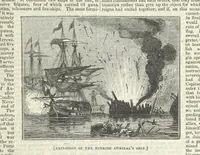 An illustration from Tales of Shipwrecks and Adventures at Sea: ... with celebrated voyages, amusing tales ... and ... anecdotes. Illustrated with ... engravings ... Edited by J. L. No. 1-59 (1846)