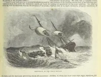 An illustration from Tales of Shipwrecks and Adventures at Sea: ... with celebrated voyages, amusing tales ... and ... anecdotes. Illustrated with ... engravings ... Edited by J. L. No. 1-59 (1846)