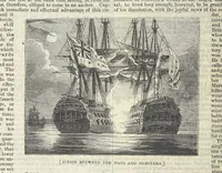 An illustration from Tales of Shipwrecks and Adventures at Sea: ... with celebrated voyages, amusing tales ... and ... anecdotes. Illustrated with ... engravings ... Edited by J. L. No. 1-59 (1846)