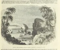 An illustration from Tales of Shipwrecks and Adventures at Sea: ... with celebrated voyages, amusing tales ... and ... anecdotes. Illustrated with ... engravings ... Edited by J. L. No. 1-59 (1846)