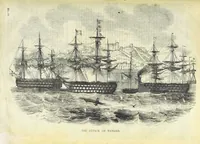 An illustration from Tales of Shipwrecks and Adventures at Sea: ... with celebrated voyages, amusing tales ... and ... anecdotes. Illustrated with ... engravings ... Edited by J. L. No. 1-59 (1846)