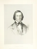 An illustration from Route from Liverpool to Great Salt Lake Valley illustrated ... from sketches ... by Frederick Piercy, and containing a map of the overland portion of the journey. Edited by J. Linforth. [With plates, including portraits (1855)