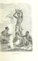 An illustration from Dernier Journal du docteur David Livingstone relatant des explorations et découvertes de 1866 à 1873, suivi du récit de ses derniers moments rédigé d'après le rapport de ... Chouma et Souzi par H. Waller. ... Ouvrage traduit de l'anglais ... par Mme. H. Loreau et contenant 60 gravures et 4 cartes (1876)