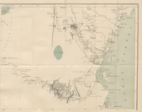An illustration from Dernier Journal du docteur David Livingstone relatant des explorations et découvertes de 1866 à 1873, suivi du récit de ses derniers moments rédigé d'après le rapport de ... Chouma et Souzi par H. Waller. ... Ouvrage traduit de l'anglais ... par Mme. H. Loreau et contenant 60 gravures et 4 cartes (1876)