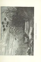 An illustration from Dernier Journal du docteur David Livingstone relatant des explorations et découvertes de 1866 à 1873, suivi du récit de ses derniers moments rédigé d'après le rapport de ... Chouma et Souzi par H. Waller. ... Ouvrage traduit de l'anglais ... par Mme. H. Loreau et contenant 60 gravures et 4 cartes (1876)