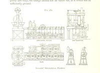 An illustration from Gold: its occurrence and extraction. Embracing the geographical and geological distribution ... of gold-bearing rocks; ... a bibliography of the subject; and a glossary of English and foreign technical terms ... With ... maps, etc (1882)
