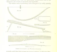 An illustration from Gold: its occurrence and extraction. Embracing the geographical and geological distribution ... of gold-bearing rocks; ... a bibliography of the subject; and a glossary of English and foreign technical terms ... With ... maps, etc (1882)