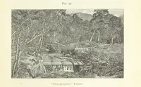An illustration from Gold: its occurrence and extraction. Embracing the geographical and geological distribution ... of gold-bearing rocks; ... a bibliography of the subject; and a glossary of English and foreign technical terms ... With ... maps, etc (1882)
