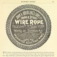 An illustration from Economic Mining. A practical handbook for the miner, the metallurgist, and the merchant (1895)