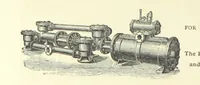 An illustration from Practical Gold-Mining: a comprehensive treatise on ... gold-bearing gravels, rocks and ores, and the methods by which the gold is extracted ... With ... plates, etc. [With a bibliography (1889)