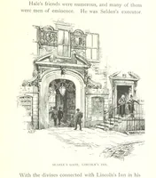 An illustration from The Inns of Court and Chancery ... New edition (1895)