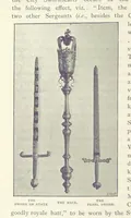An illustration from A Guide to the Guildhall of the City of London. Together with a short account of its historic associations, and the municipal work carried on therein ... Compiled by John James Baddeley (1898)