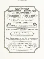 Picture 79 of 103 from A Description of the Westminster Tobacco Box ... Compiled by [John E. Smith, for] the Overseers for 1887, etc. (Pt. I. A reproduction of the ... account, engravings ... published in ... 1824; Pt. II. Notes on the office of Overseer; extracts from the accounts of the overseers ... 1561-1590; ... copies of the inscriptions ... & ornaments ... to 1887, etc.) (1887), leaf 177