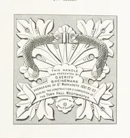 Picture 96 of 103 from A Description of the Westminster Tobacco Box ... Compiled by [John E. Smith, for] the Overseers for 1887, etc. (Pt. I. A reproduction of the ... account, engravings ... published in ... 1824; Pt. II. Notes on the office of Overseer; extracts from the accounts of the overseers ... 1561-1590; ... copies of the inscriptions ... & ornaments ... to 1887, etc.) (1887), leaf 207