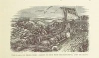 An illustration from Shifts and Expedients of Camp Life, Travels, etc (1871)