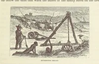 An illustration from Shifts and Expedients of Camp Life, Travels, etc (1871)